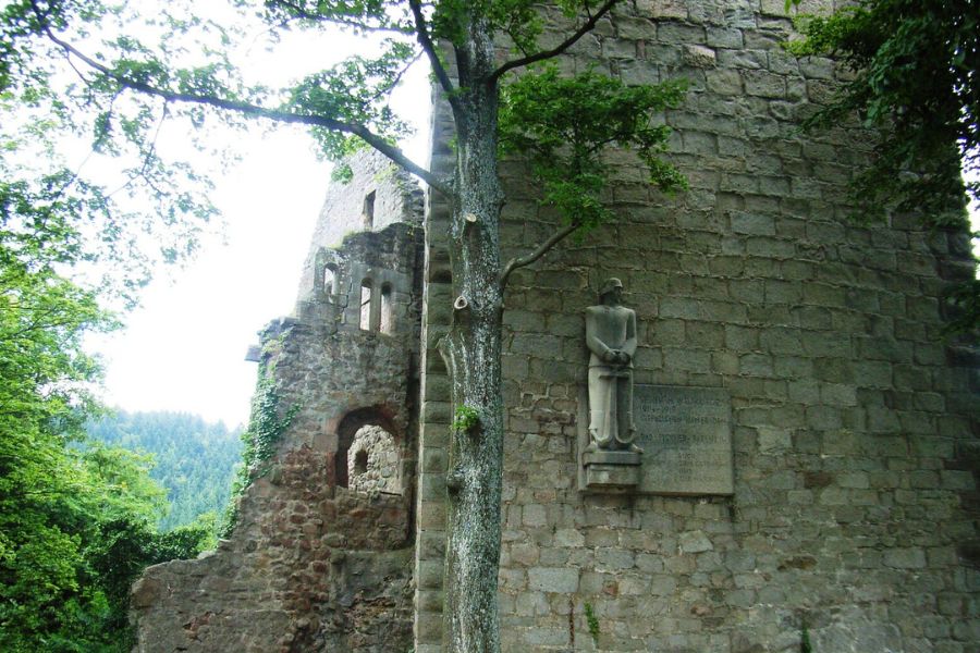Die Burg Windek in Bühl