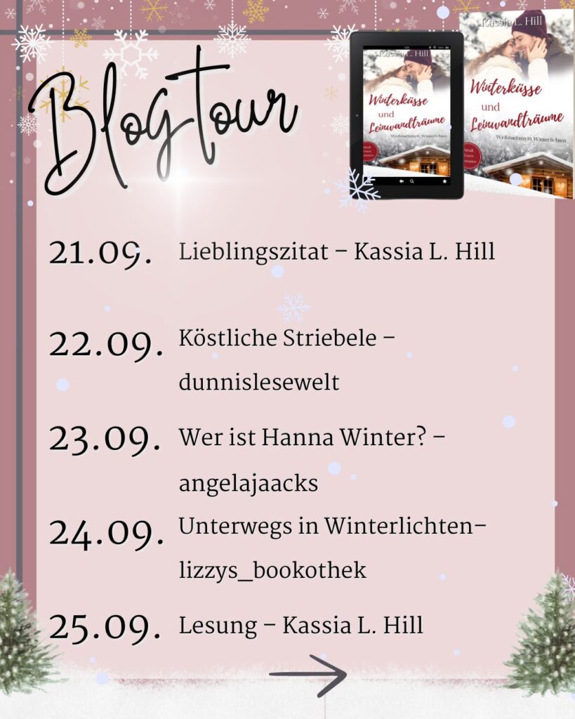 Blogtour für Winterküsse und Leinwandträume