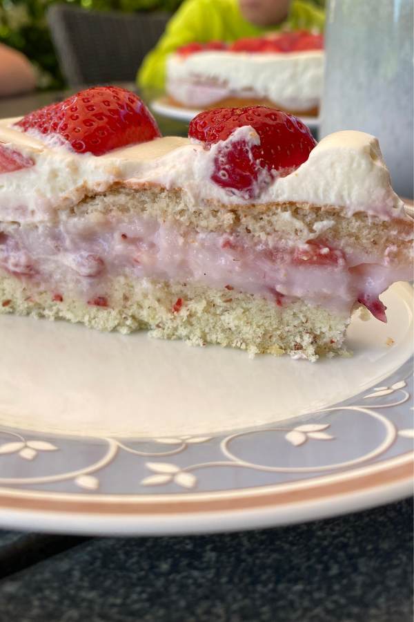 Erdbeerkuchen