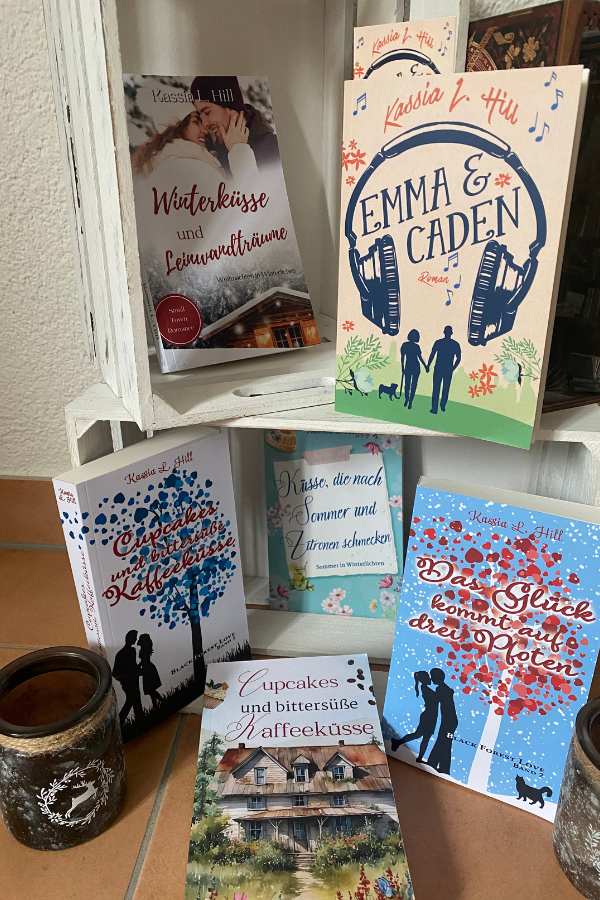 Meine Bücher, neue und alte Cover