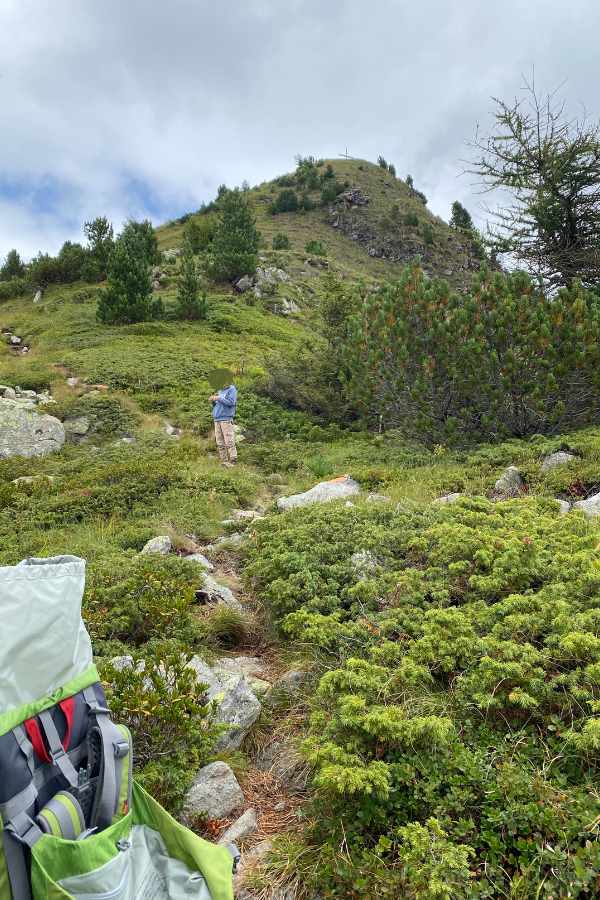Wanderung zum Gipfelkreuz