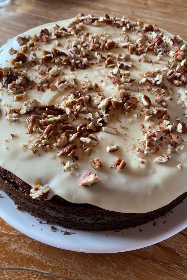 Kassia backt Kürbiskuchen