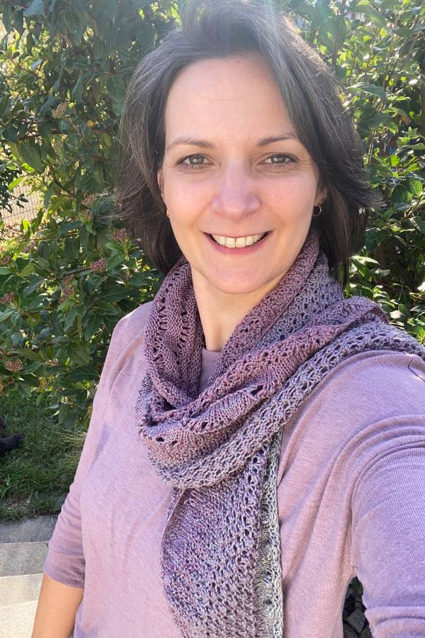 Kassia mit neuem Tuch